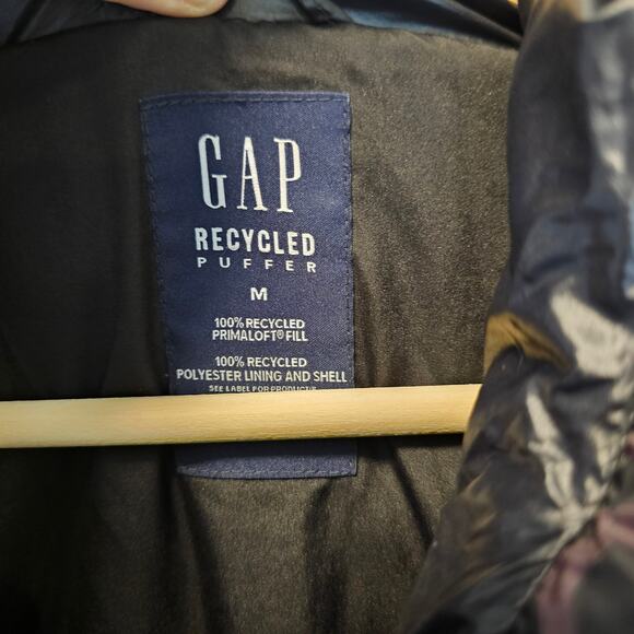 Animal Print Puffer Coat Long - Picture 10 of 11